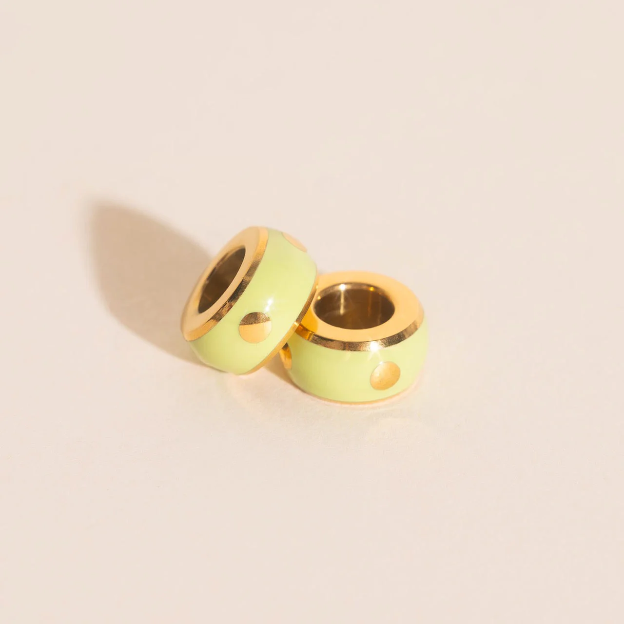 Color Pop Chunky Huggie Hoop Charms - Image 13