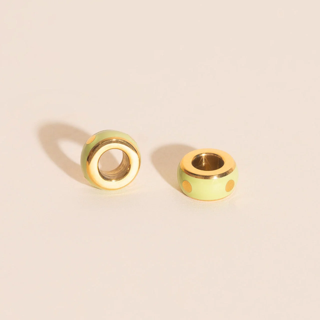 Color Pop Chunky Huggie Hoop Charms - Image 15