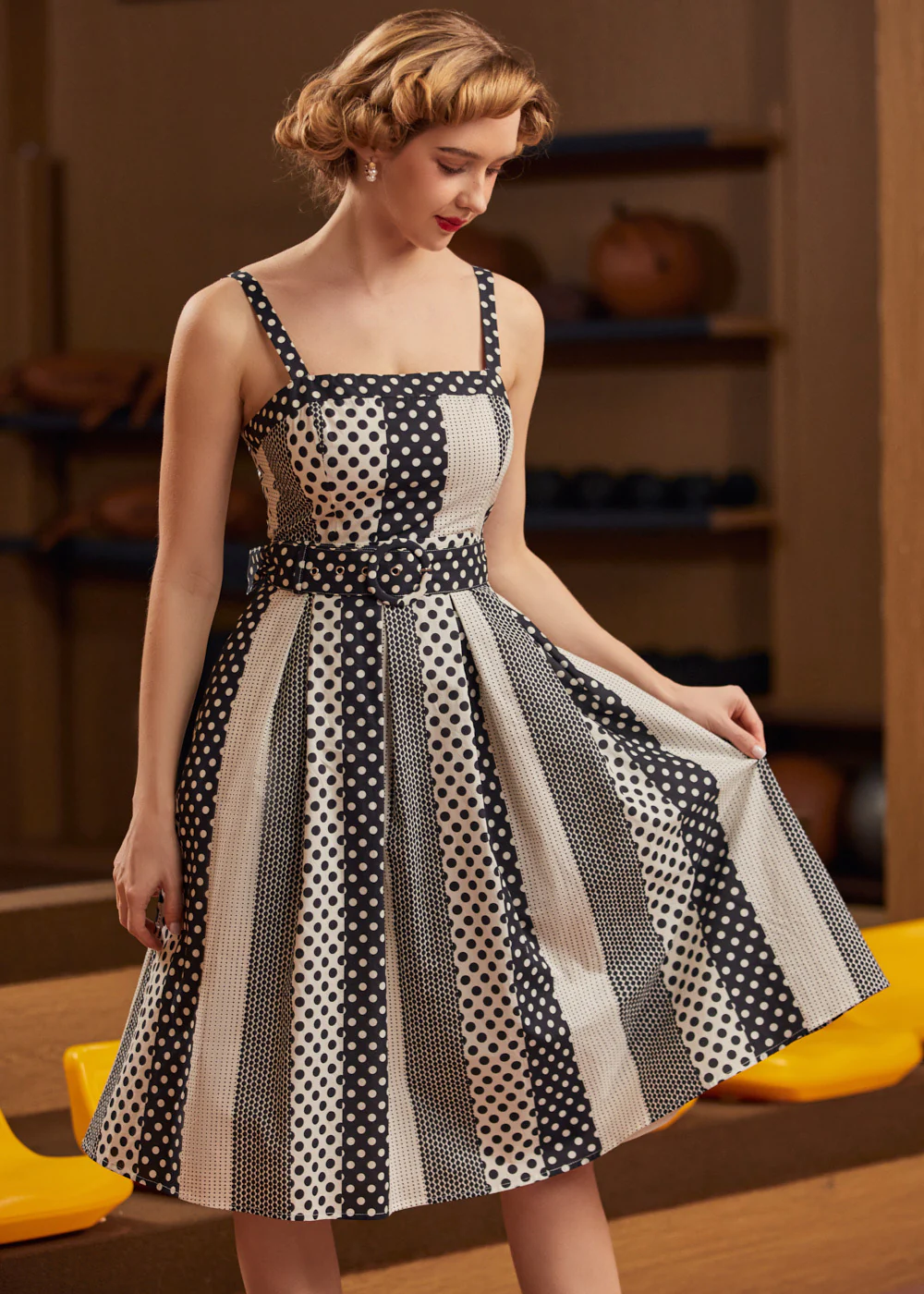 Center Court Sweetheart Dress