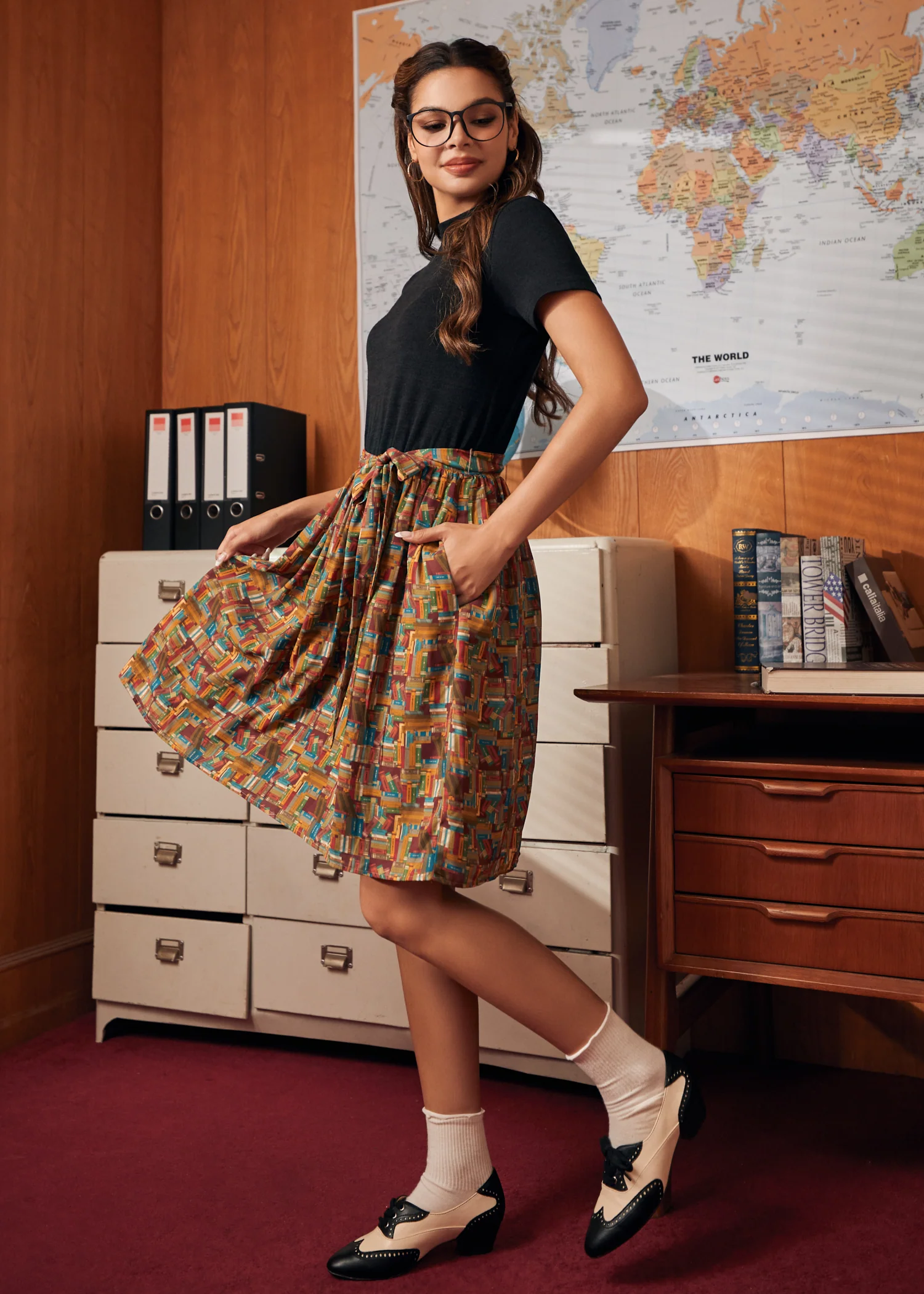 A Flair for Knowledge Dress - Image 4