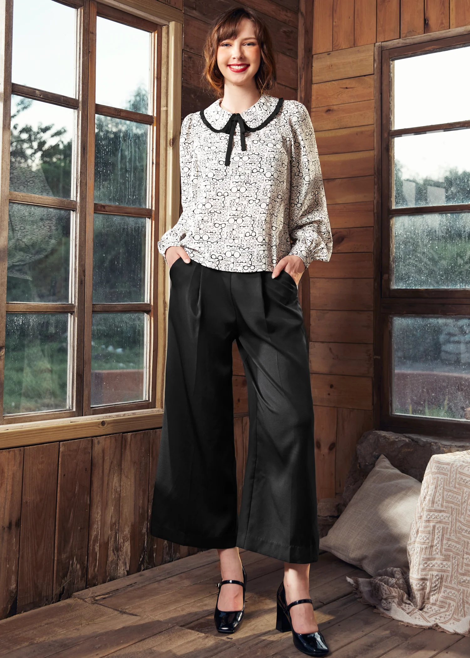 The Spec-tacular Collar Blouse - Image 4