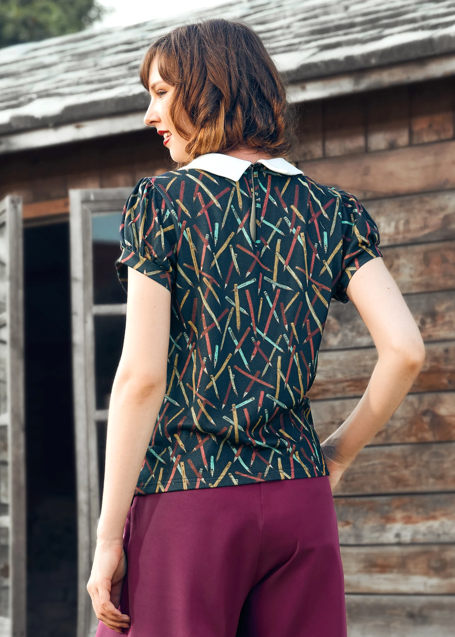 Clever Quill Blouse - Image 5