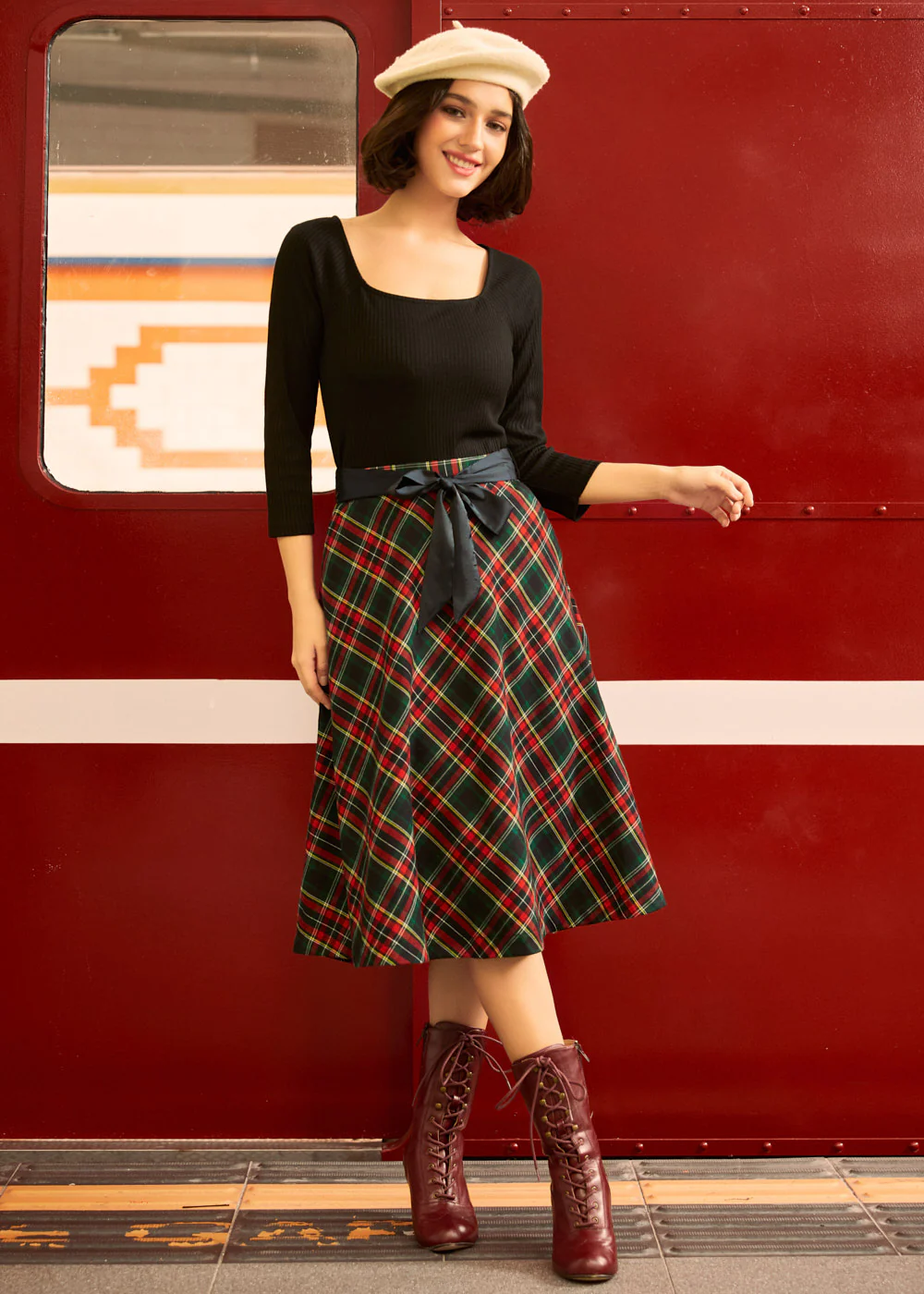 Home for the Holidays Skirt - Image 3
