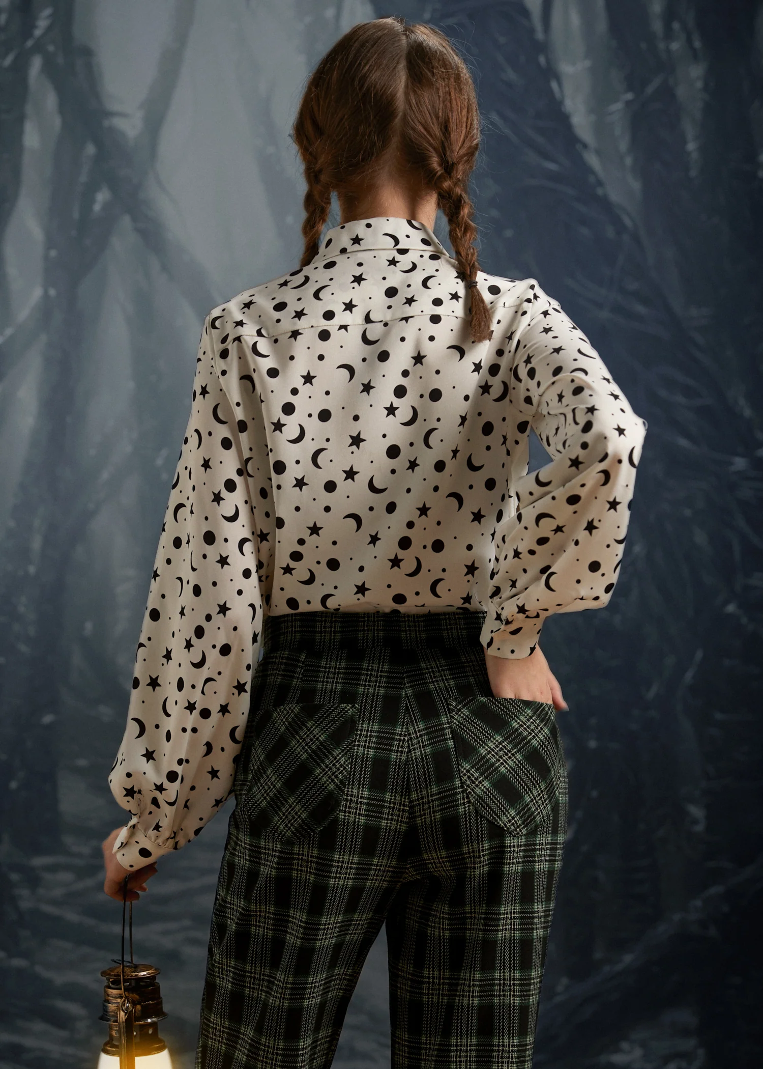 Enchanted Evening Collared Blouse - Image 2