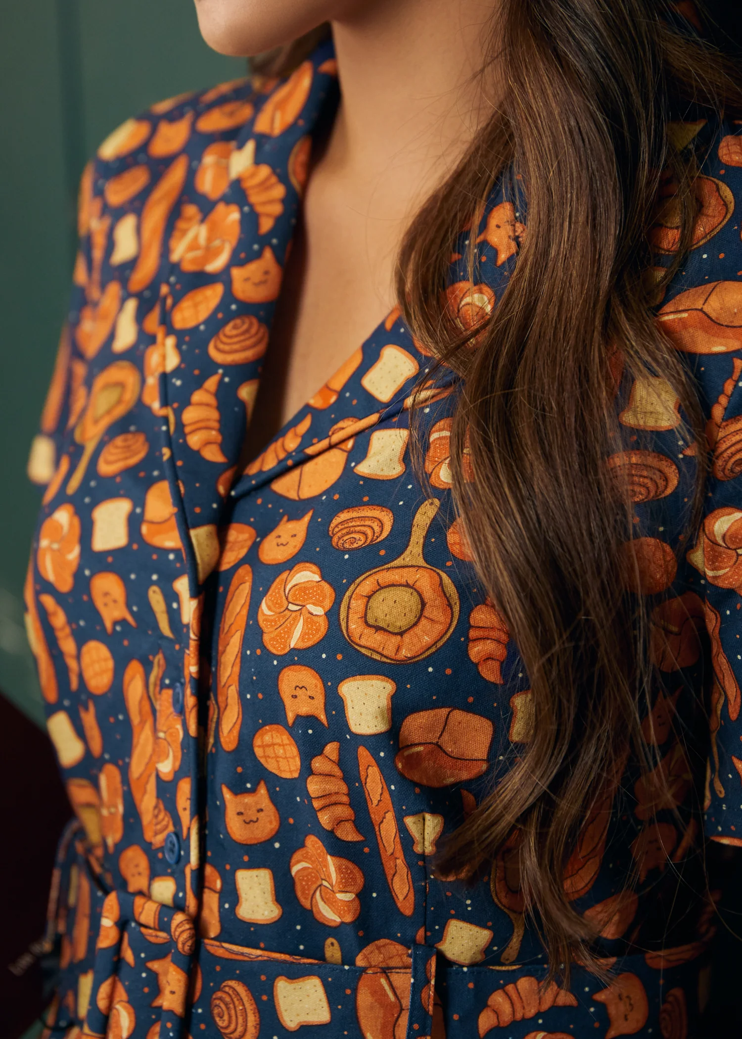 Rustic Elegance Casual Dress - Image 2