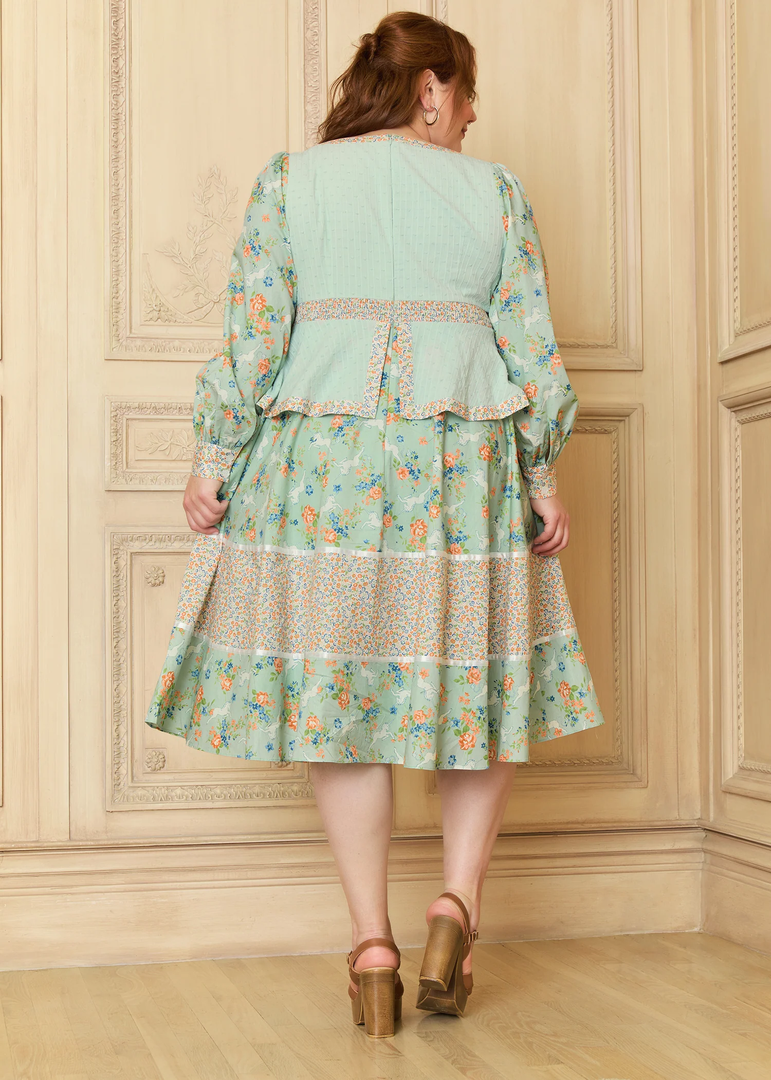 GUNNE SAX for ModCloth Lilly Corselette Midi Dress - Image 8