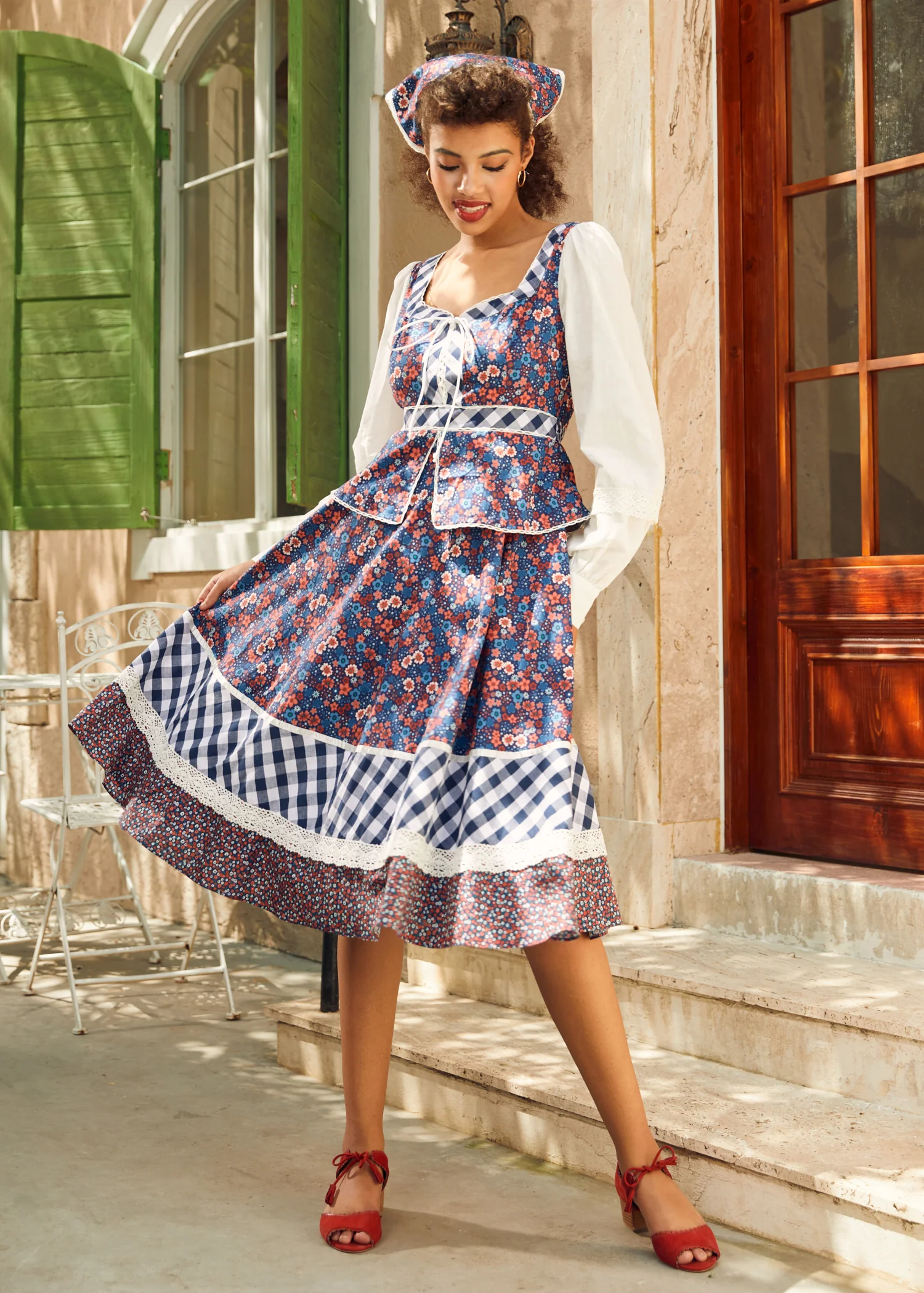 GUNNE SAX for ModCloth Camille Corset Midi Dress - Image 5