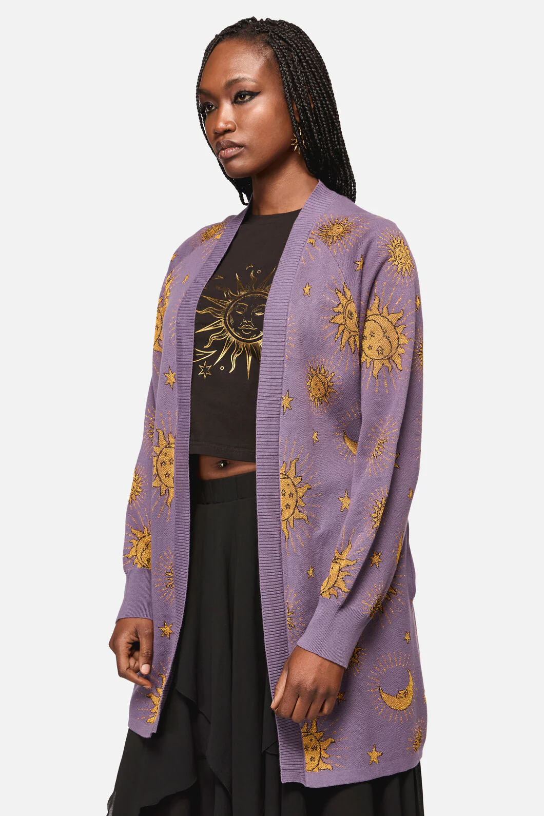 Cosmic Light Goth Cardigan - Image 3