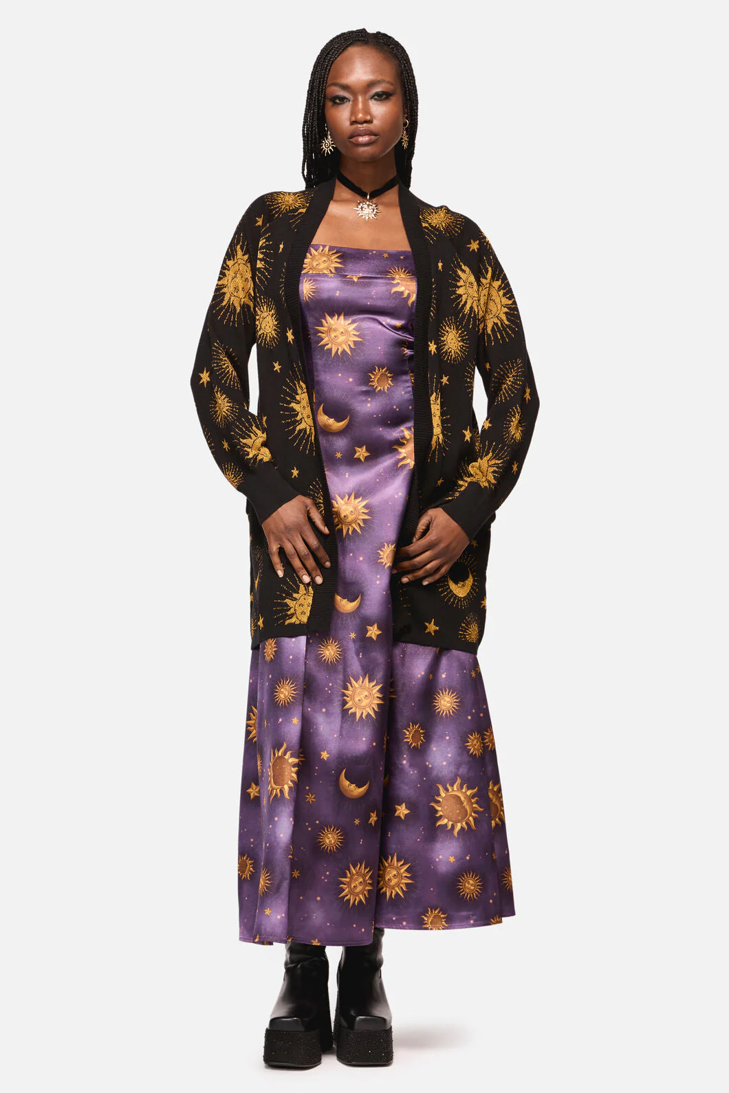 Cosmic Light Goth Cardigan - Image 9