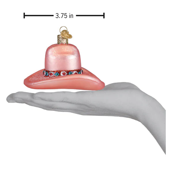 Cowgirl Hat Ornament - Image 5