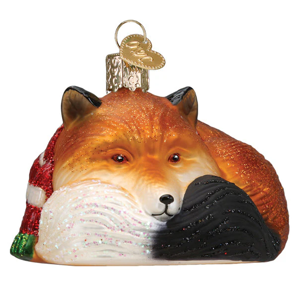 Cozy Fox Ornament - Image 4