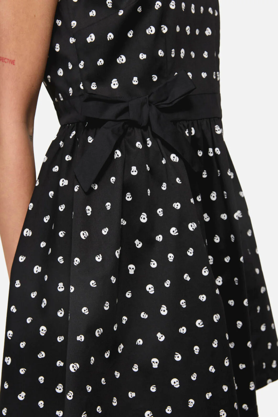 Cranium Goth Mini Dress - Image 2