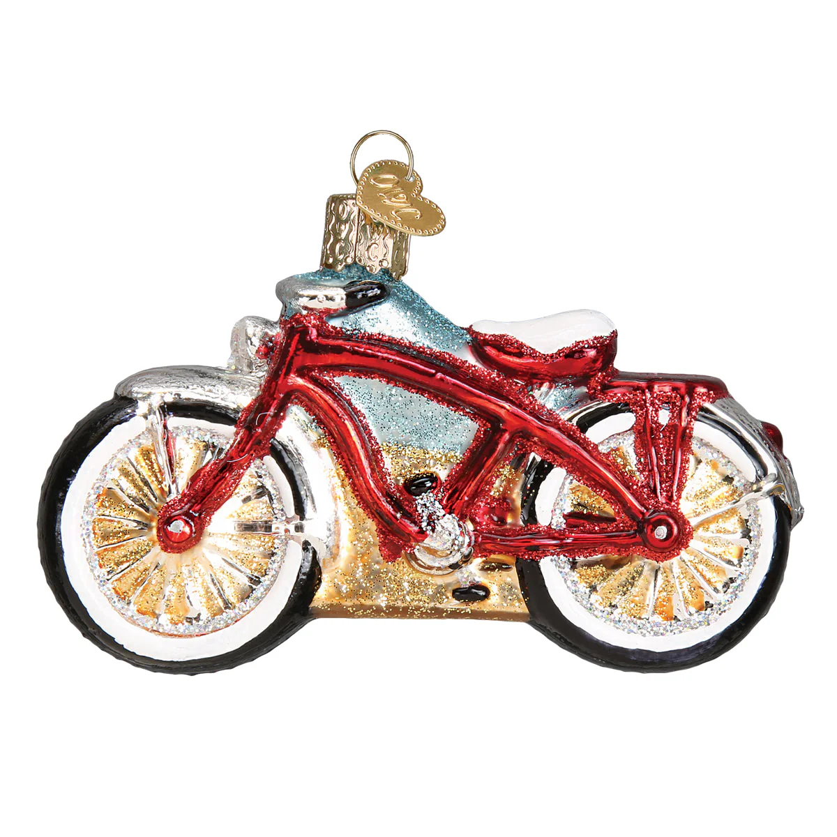 Cruiser Bike Ornament - Image 2