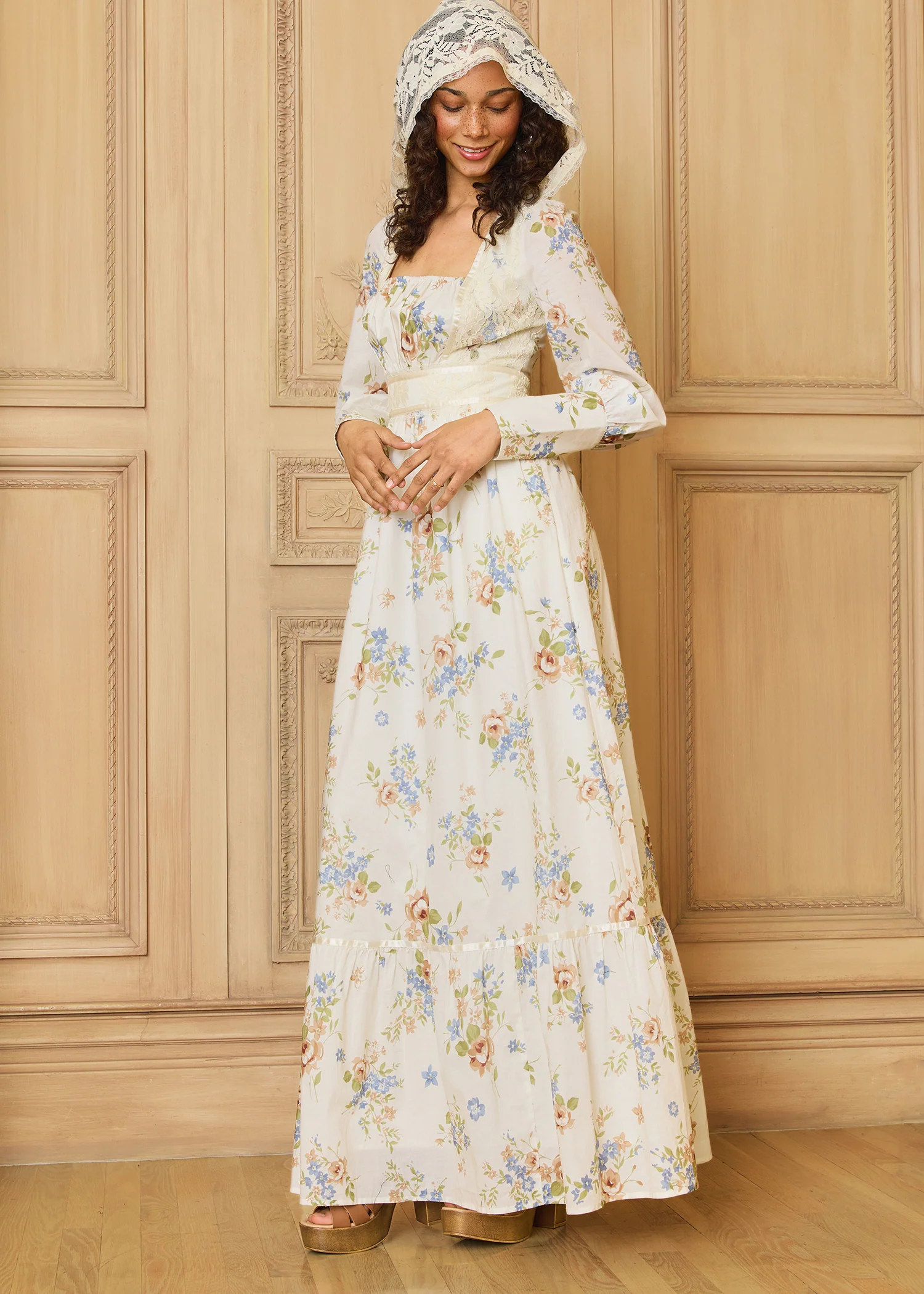GUNNE SAX for ModCloth Carol Hooded Dress - Image 4