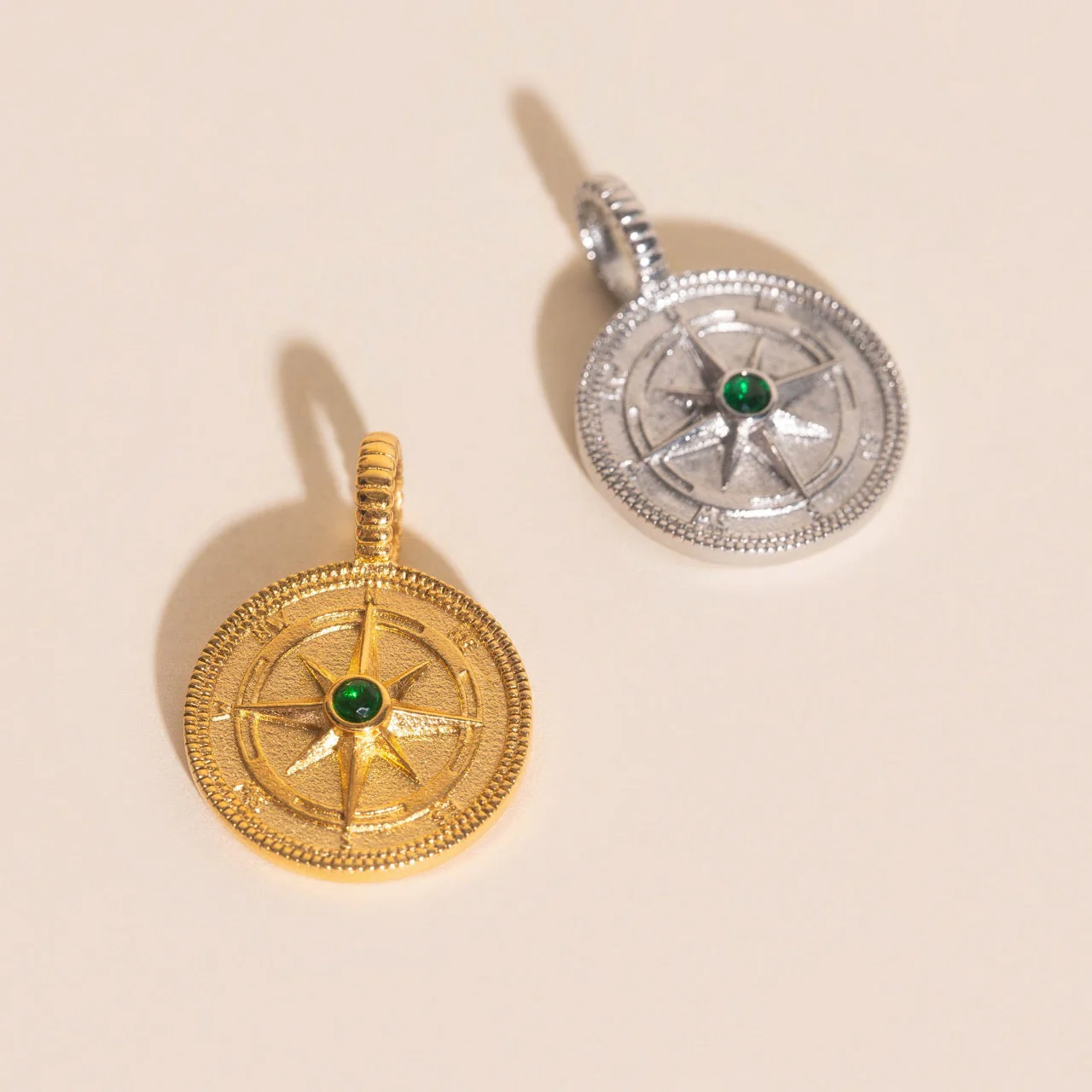 Crystal Compass Necklace Charm - Image 8