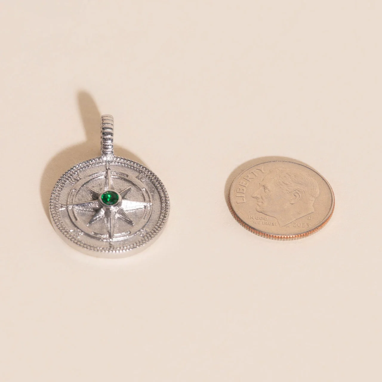 Crystal Compass Necklace Charm - Image 9