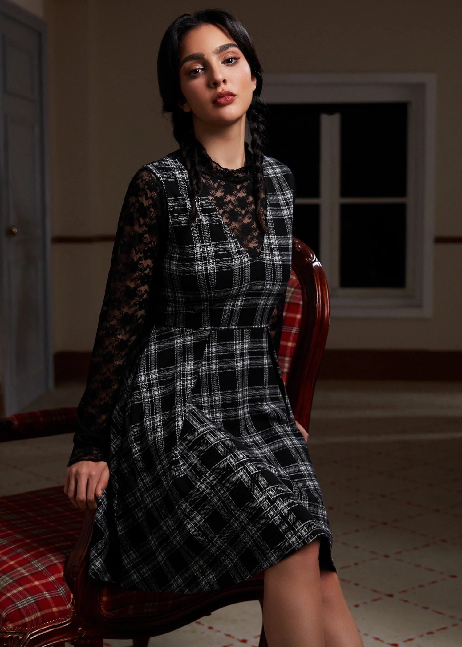 Cute as a Nutmeg Fit & Flare Dress - Image 3