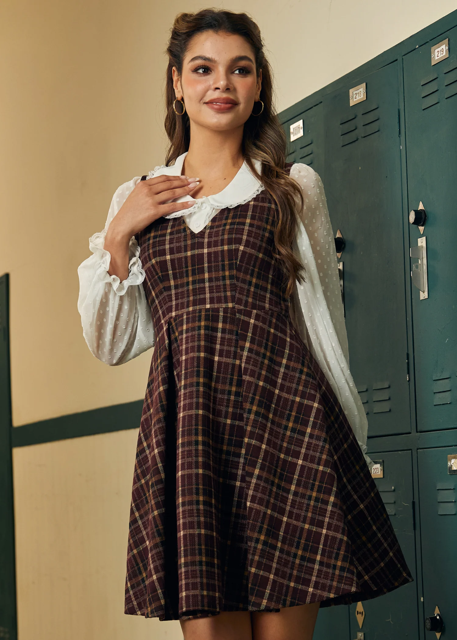 Cute as a Nutmeg Fit & Flare Dress - Image 6