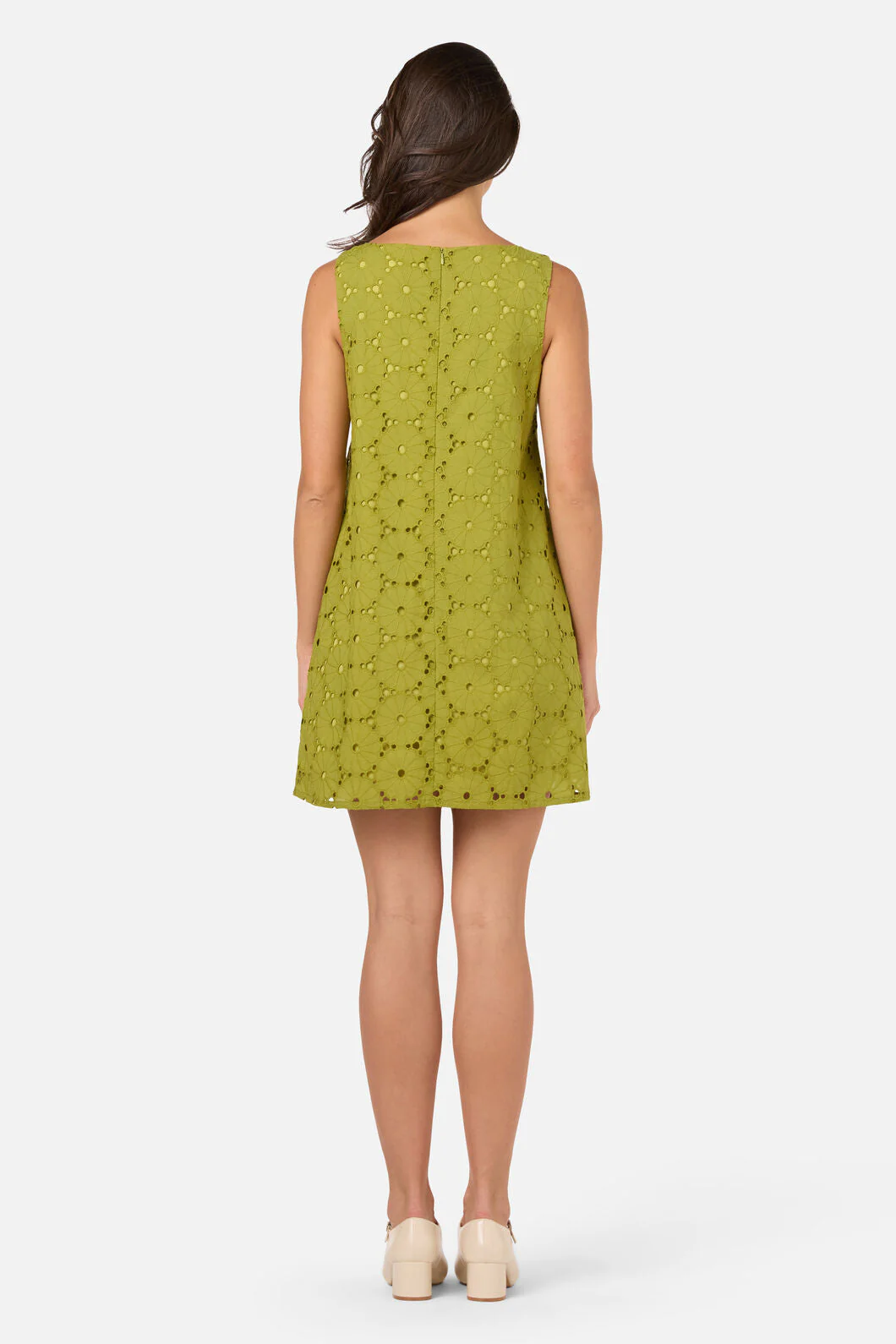 Daisy Broiderie Shift Dress - Image 13