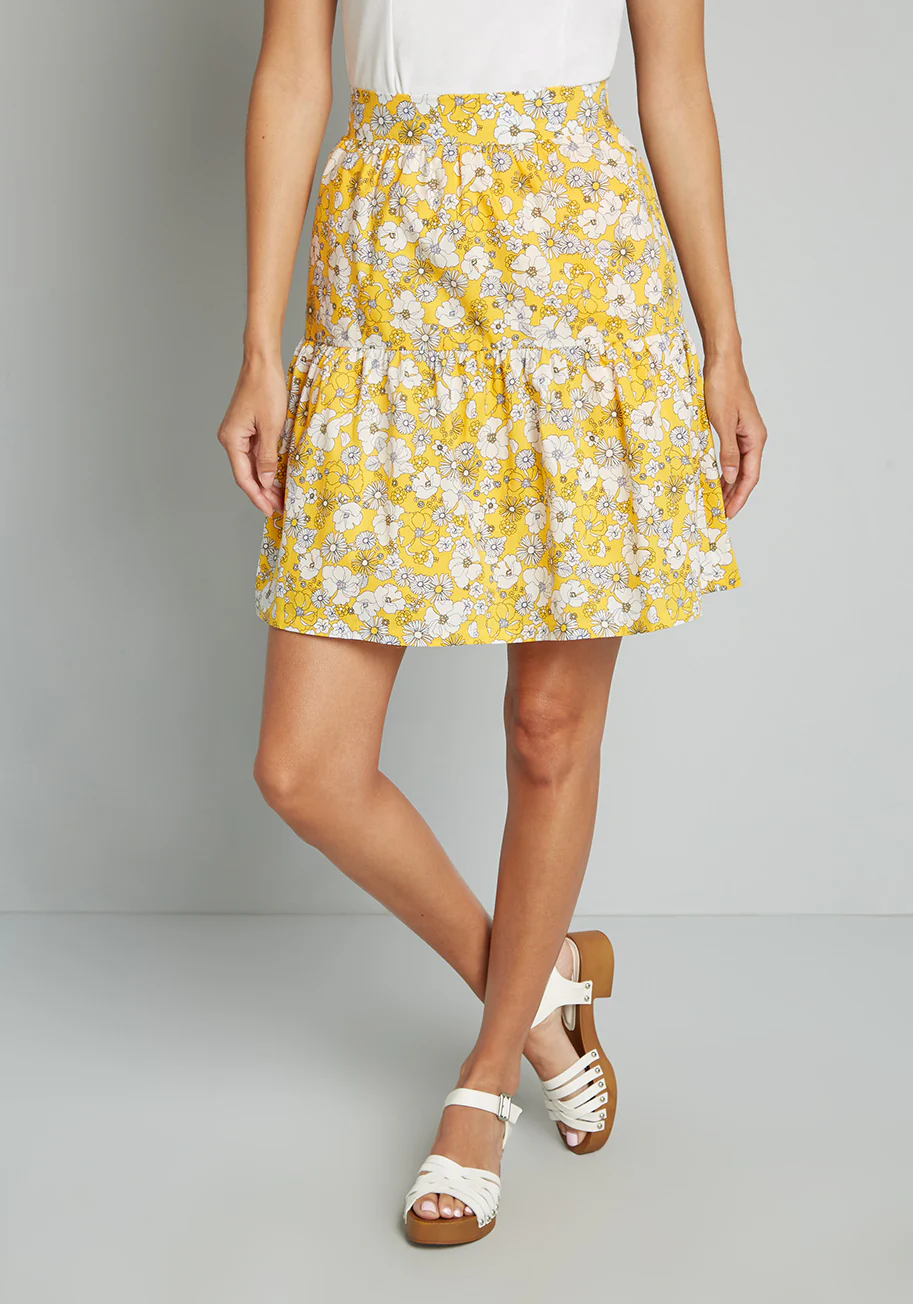 Days in Doll Valley Tiered Skirt (Final Sale)