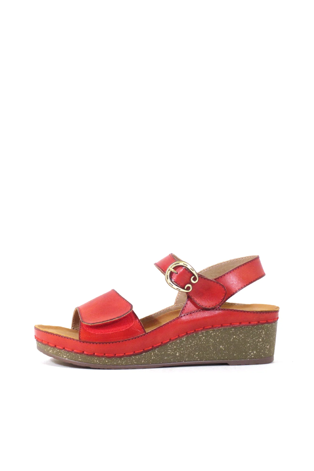 Debbie Wedged Sandals - Image 4