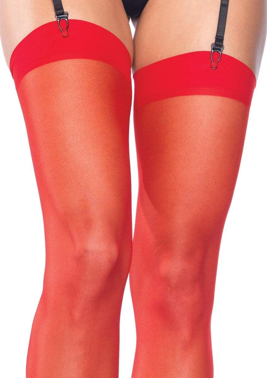 Dex Sheer Thigh High Stockings - Image 12