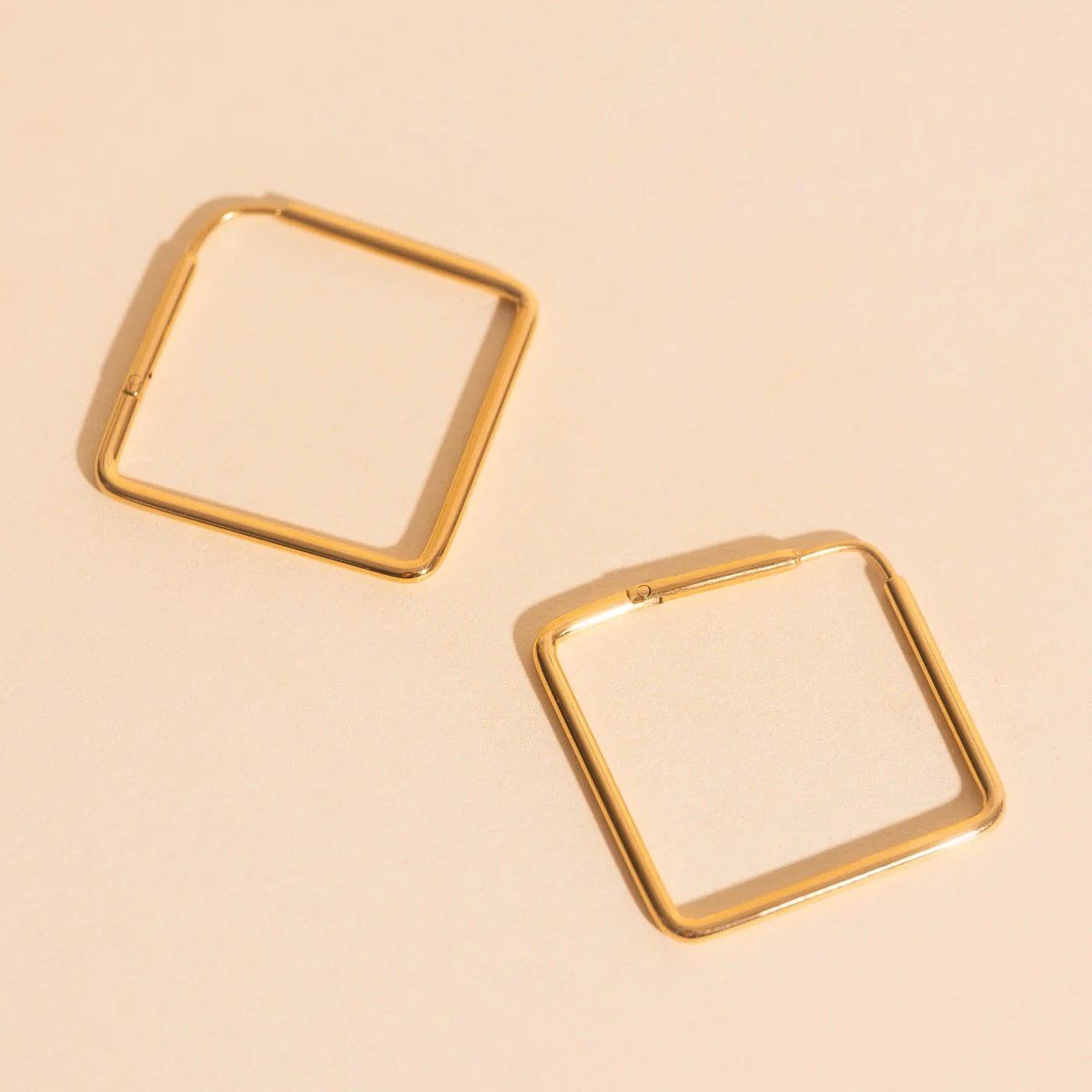 Diamond Rounded Huggie Hoop Earrings - Image 19