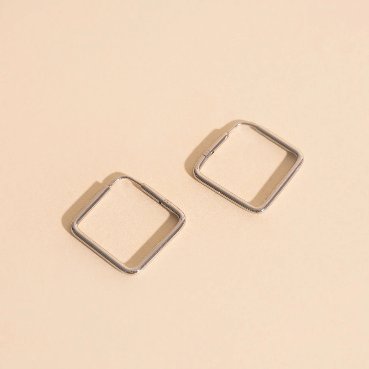 Diamond Rounded Huggie Hoop Earrings - Image 24