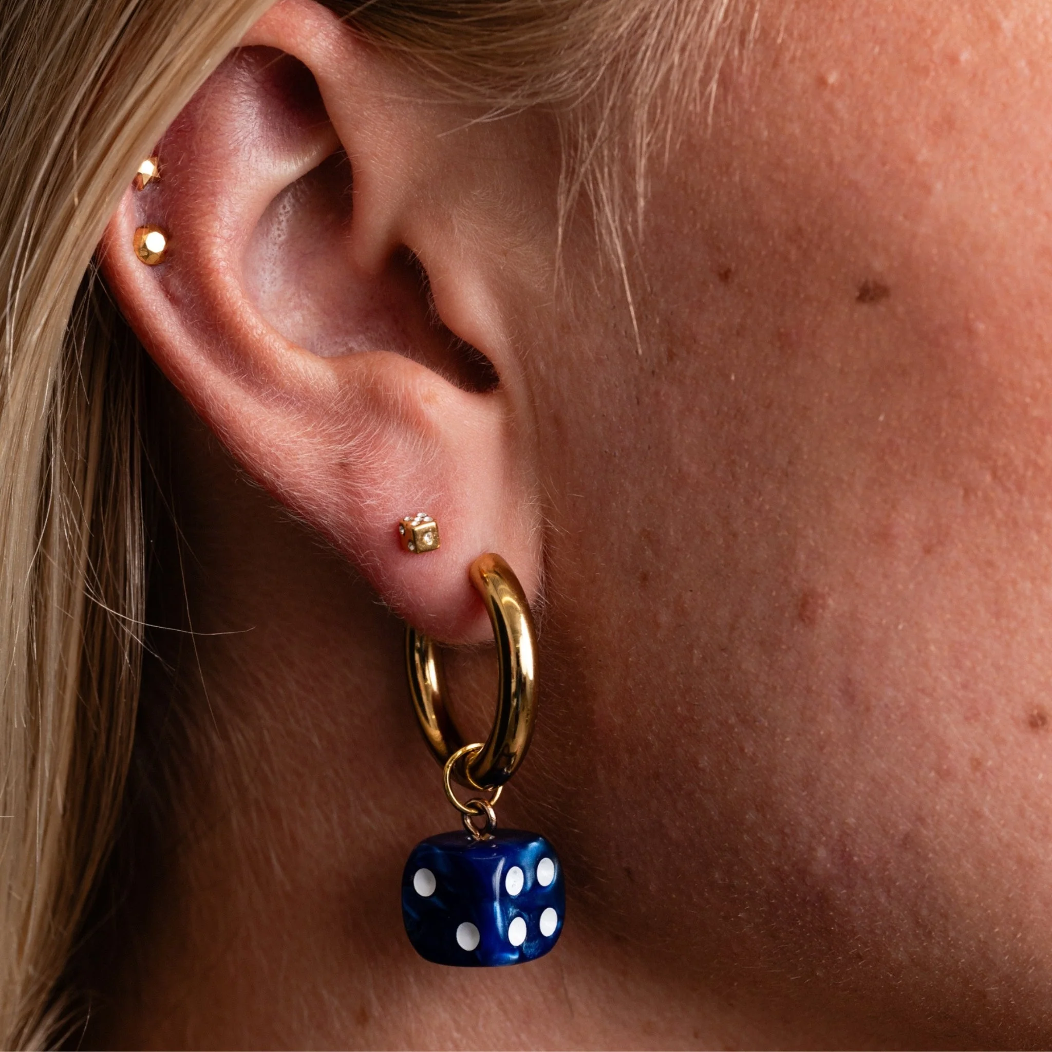 Dice Drop Earrings