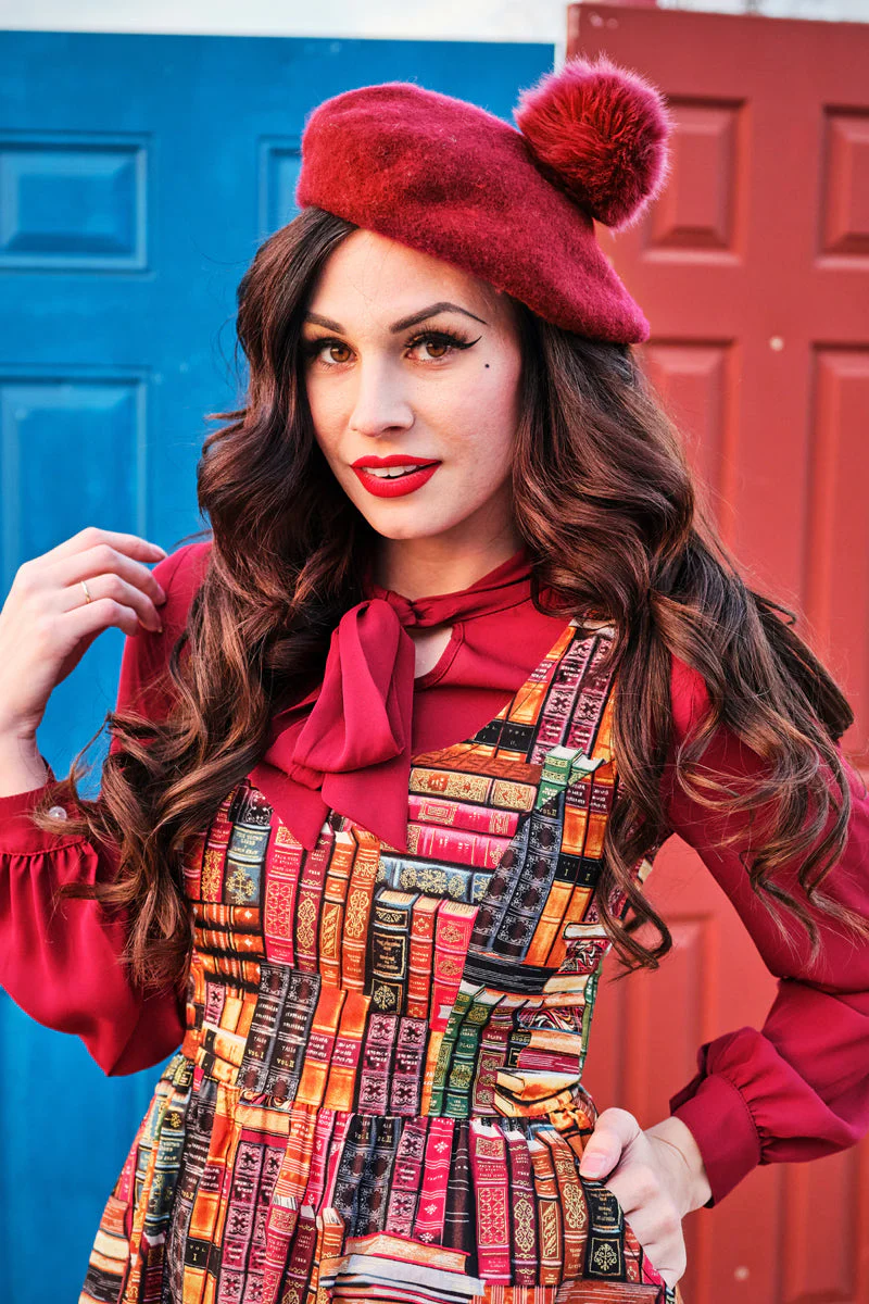 Don't Judge a Book by its Cover Fit & Flare Dress - Image 2