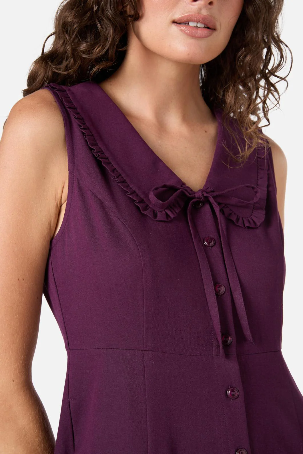 Dorothy Collared Midi Dress - Image 2