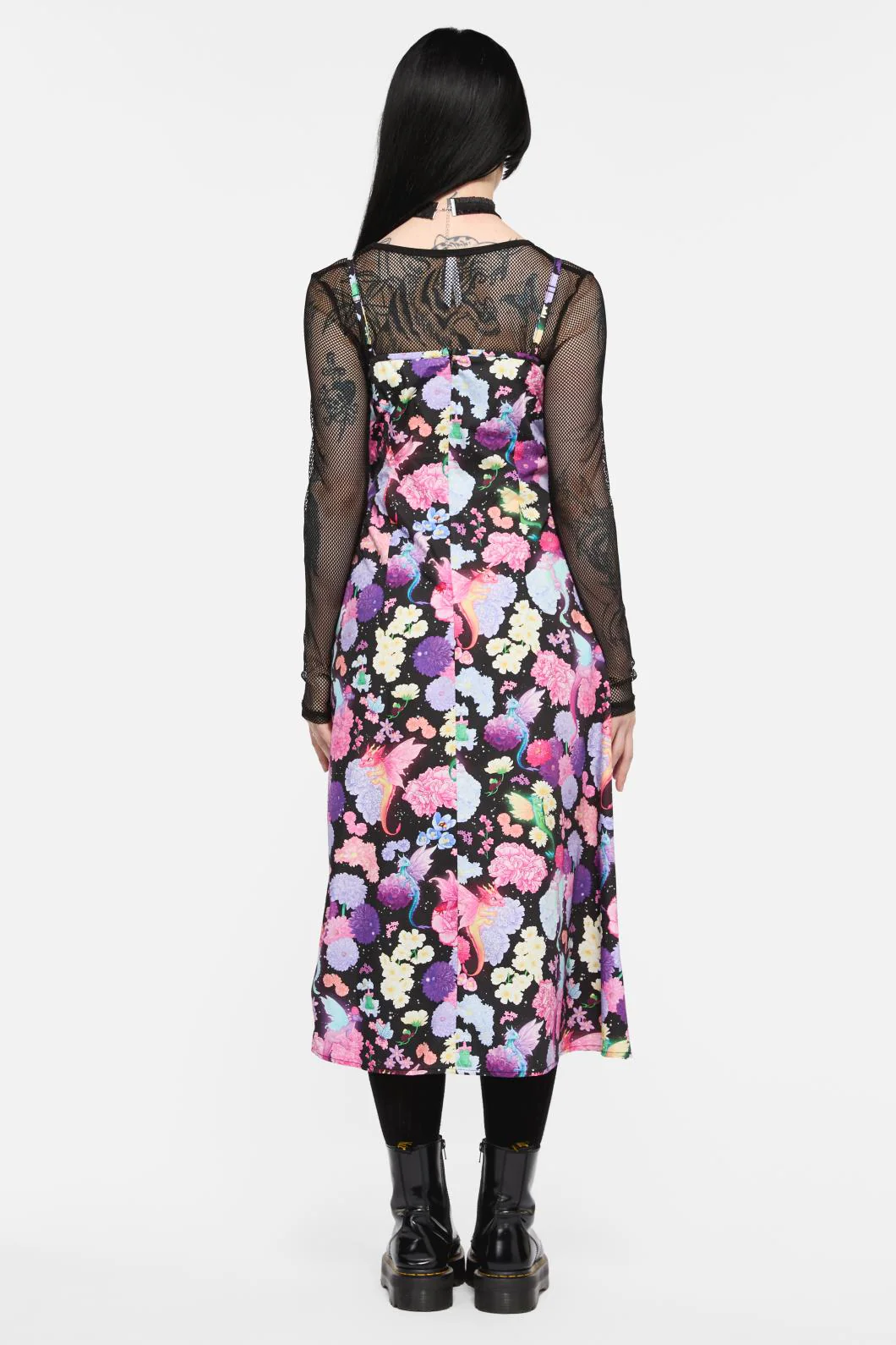 Dragons Grove Drawstring Slip Dress - Image 5