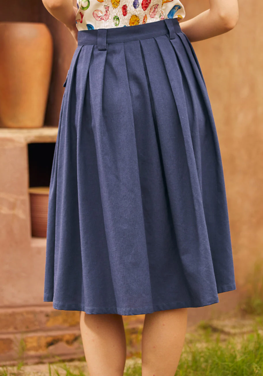 Effortless Feature Midi Skirt - Image 4
