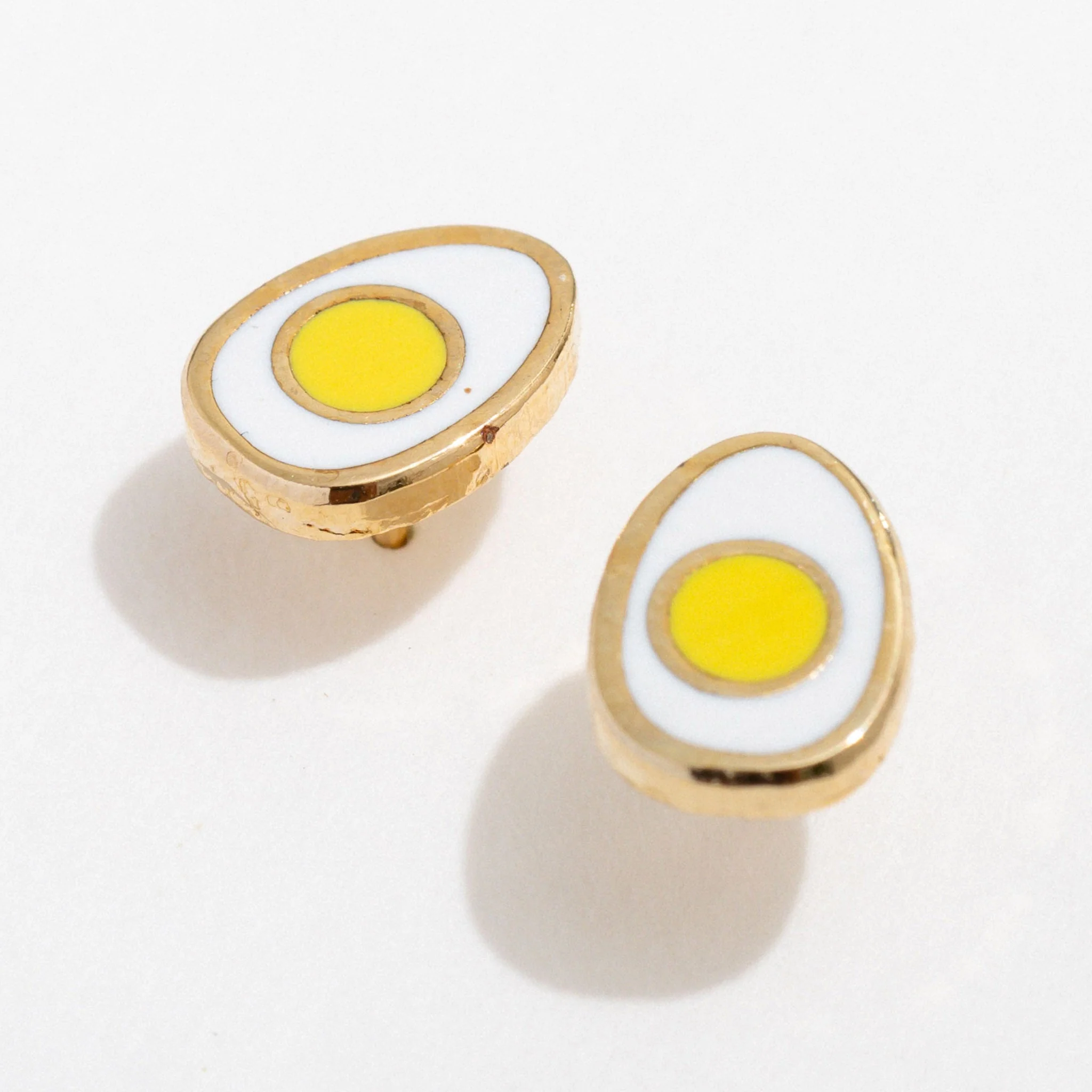 Egg Stud Earrings - Image 2