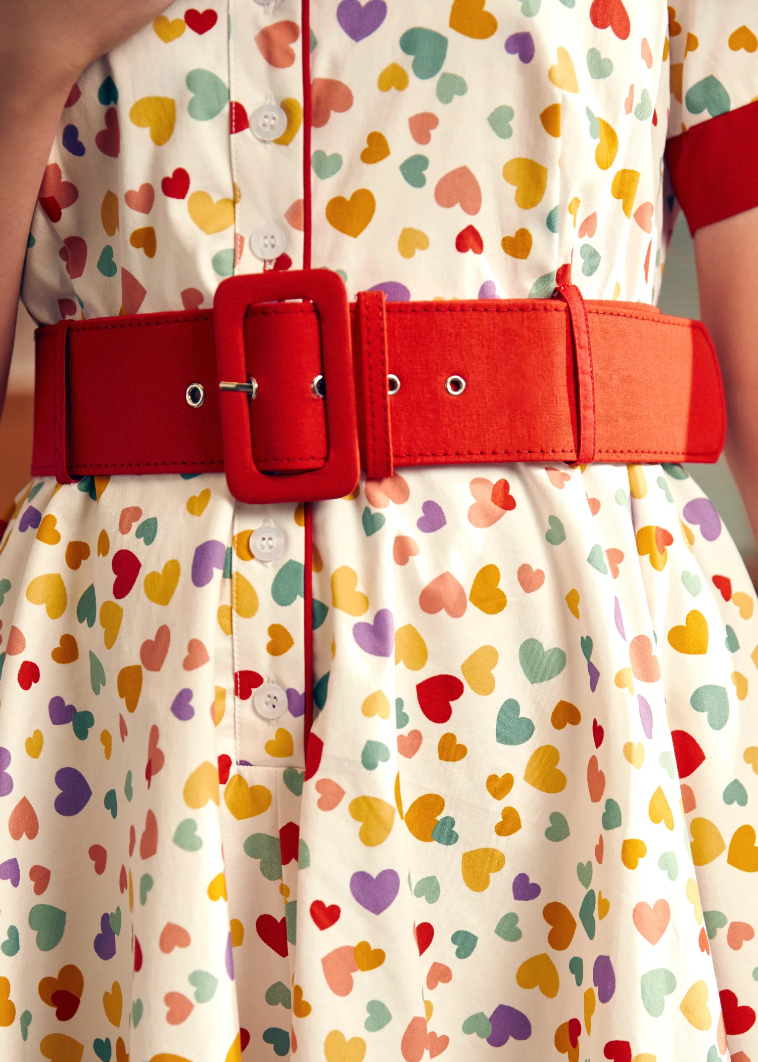 Elegant Epoch Belted Shirtdress - Image 6