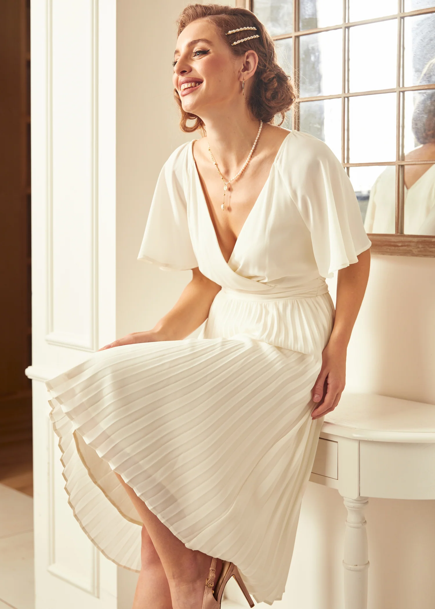 Elevated In Love Midi Dress (Final Sale) - Image 6
