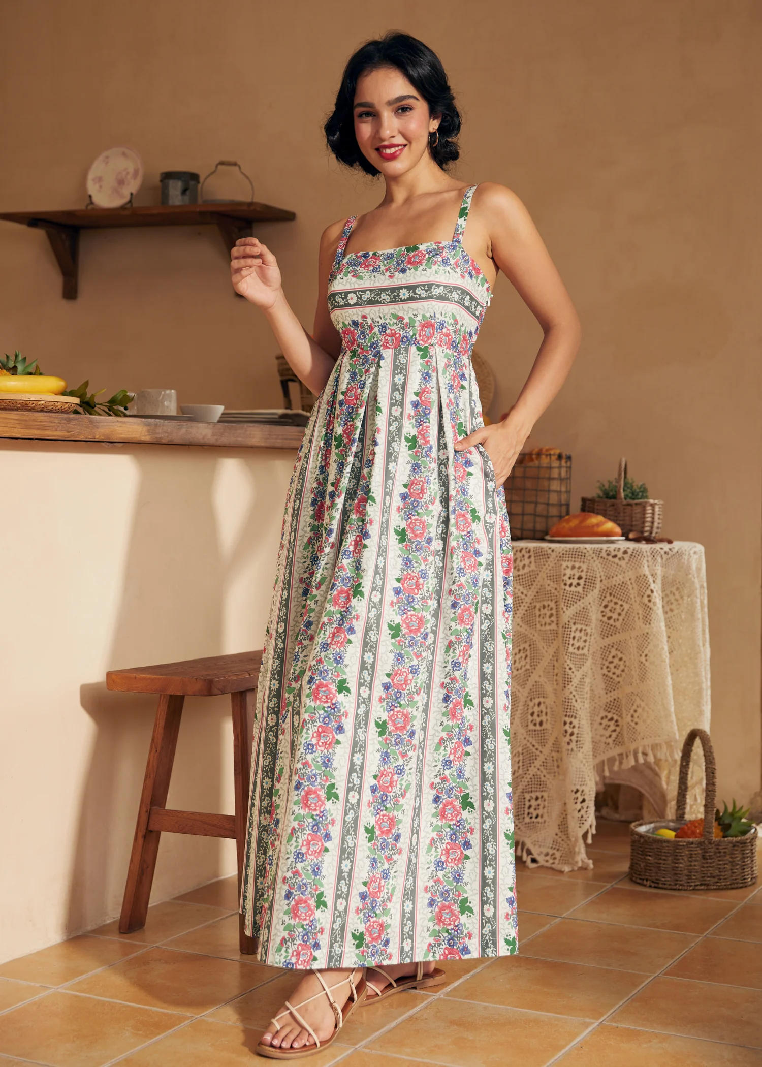Starlit Stride Maxi Dress - Image 4