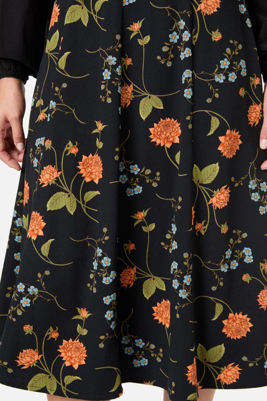 Esmerelda Floral Midi Skirt - Image 2