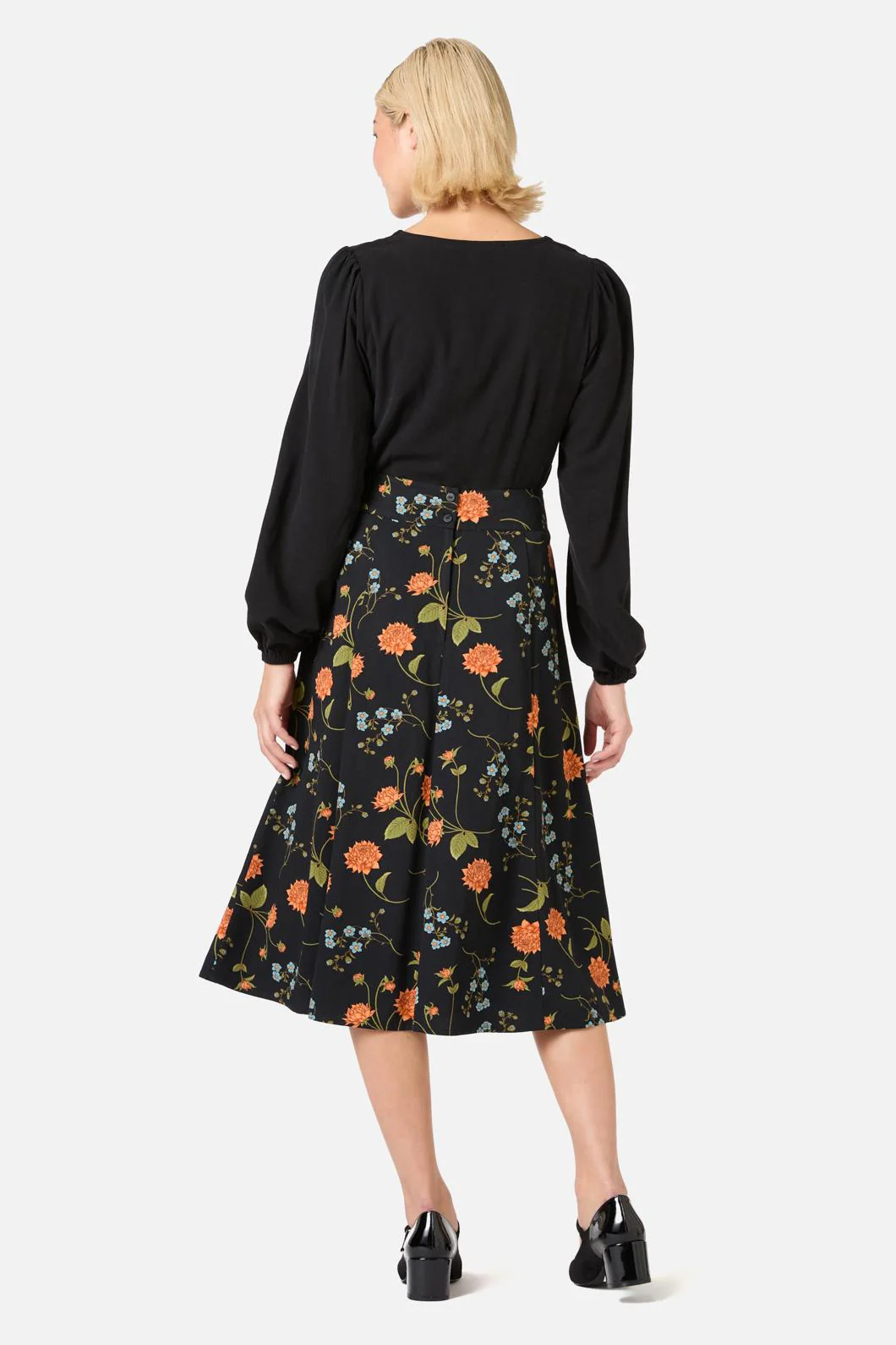 Esmerelda Floral Midi Skirt - Image 5