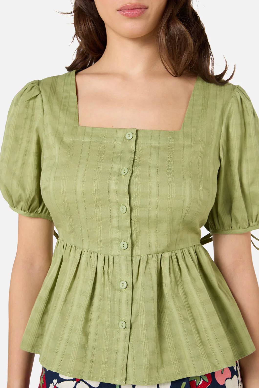 Eveleigh Peplum Top - Image 2