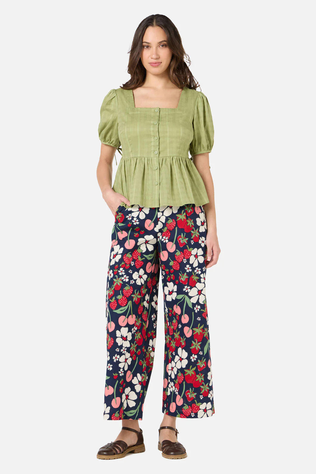 Eveleigh Peplum Top - Image 8