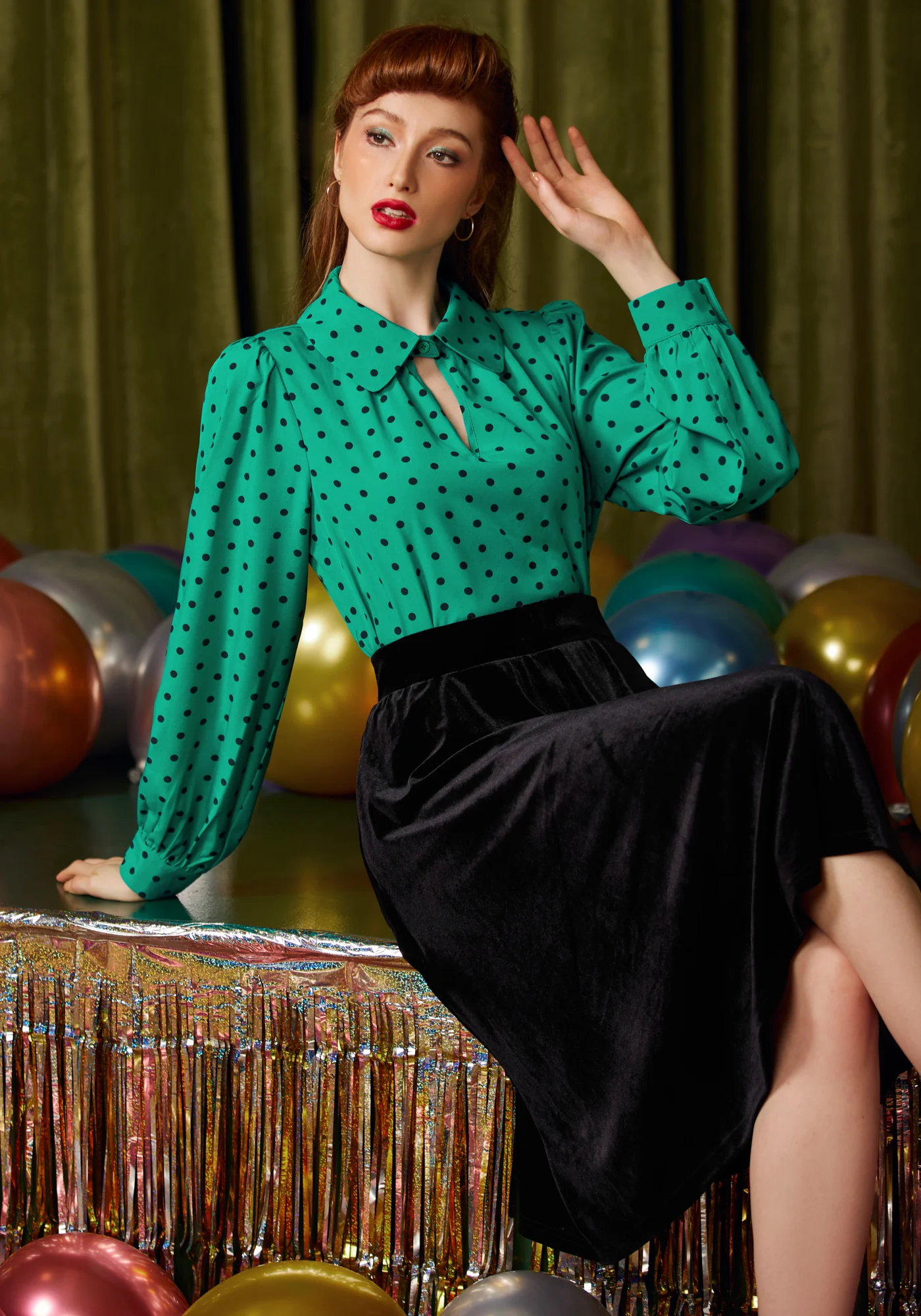 Excellence Attained Knit Midi Skirt - Image 7