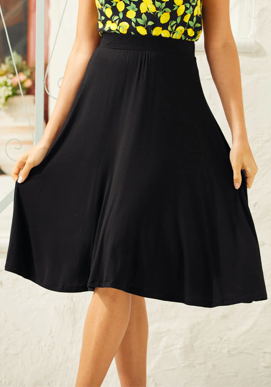 Excellence Attained Knit A-Line Skirt - Image 3