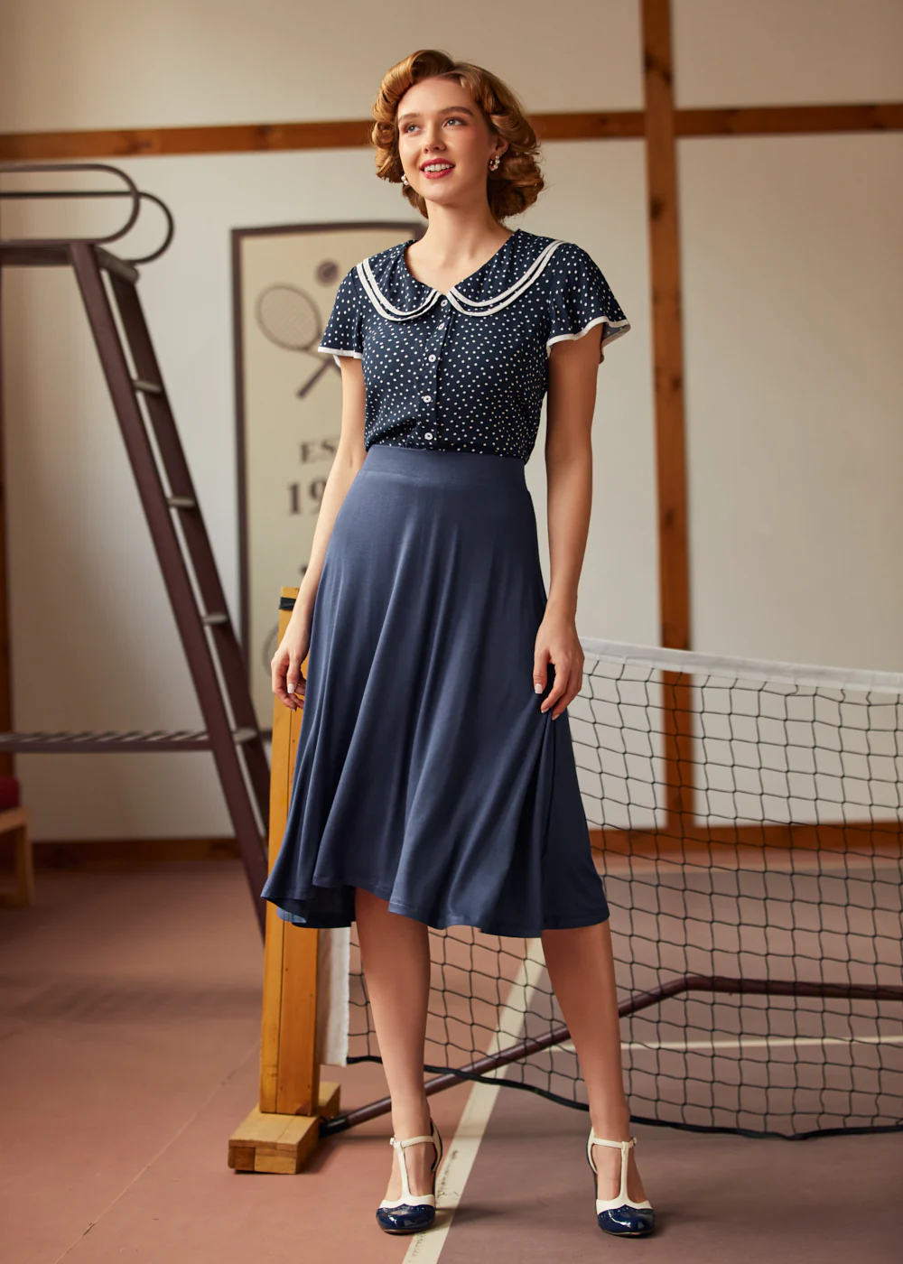 Excellence Attained Knit A-Line Skirt - Image 3