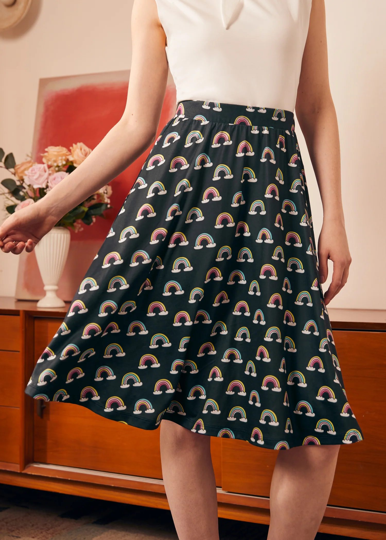 Excellence Attained Knit Midi Skirt (Final Sale) - Image 4