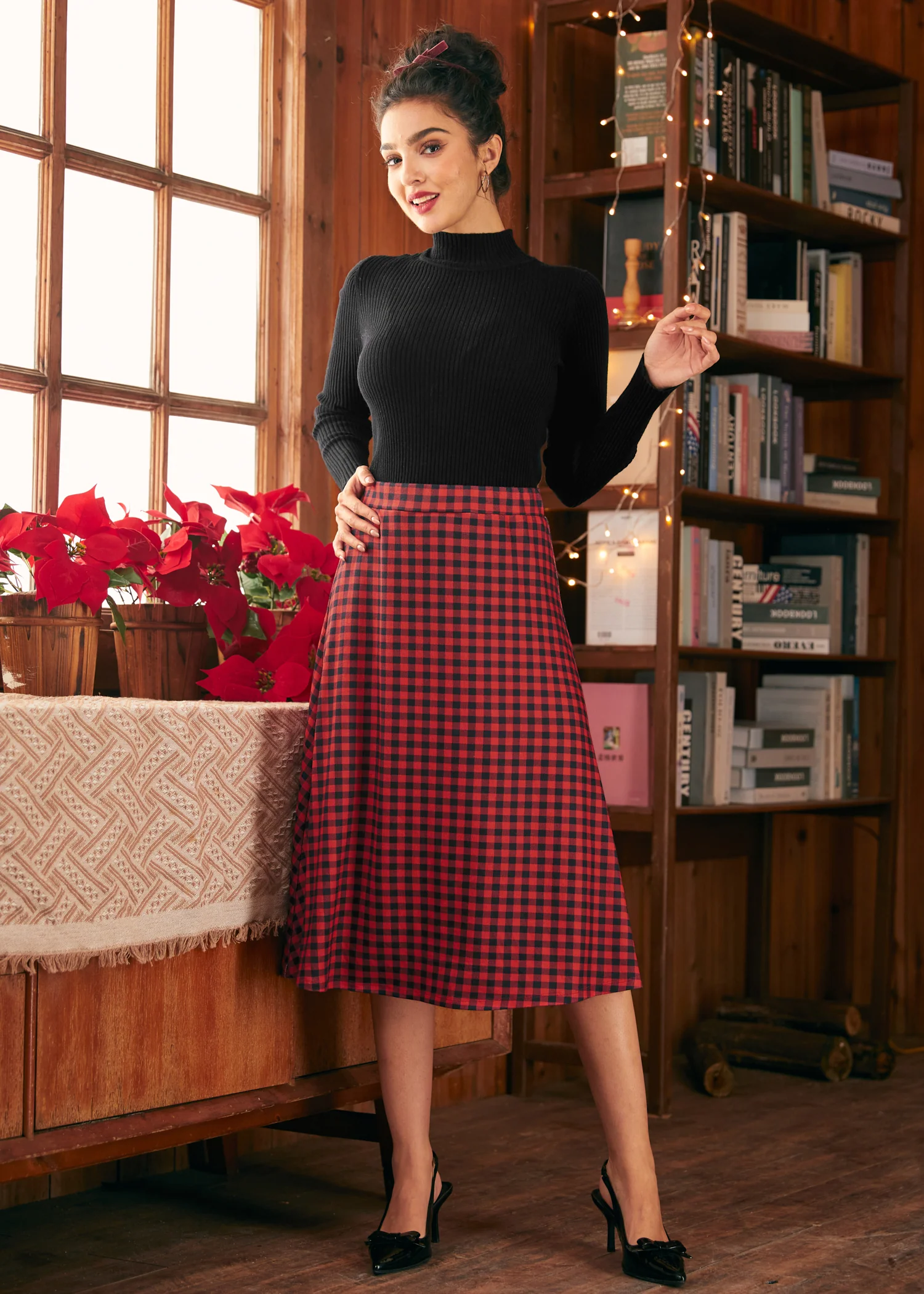 Excellence Attained Knit Midi Skirt - Image 3