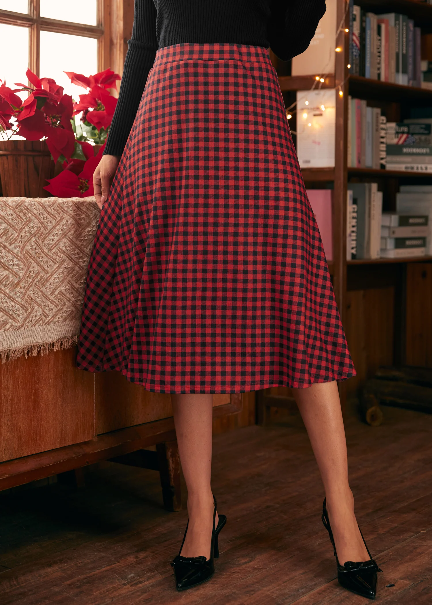 Excellence Attained Knit Midi Skirt - Image 5