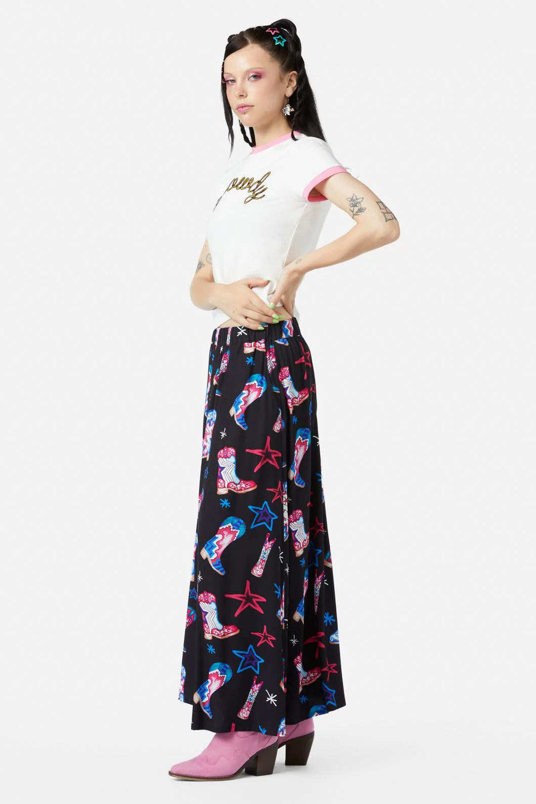 Face The Wind Long Skirt - Image 3