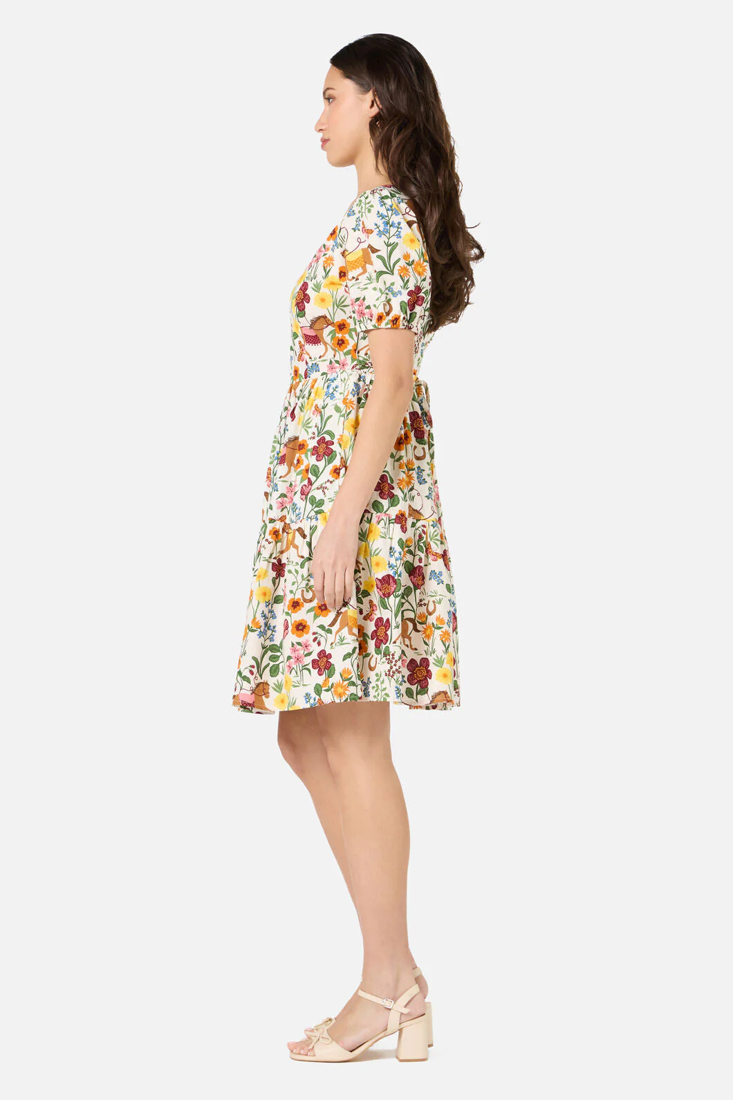Fancy Horses Tiered Mini Dress - Image 7