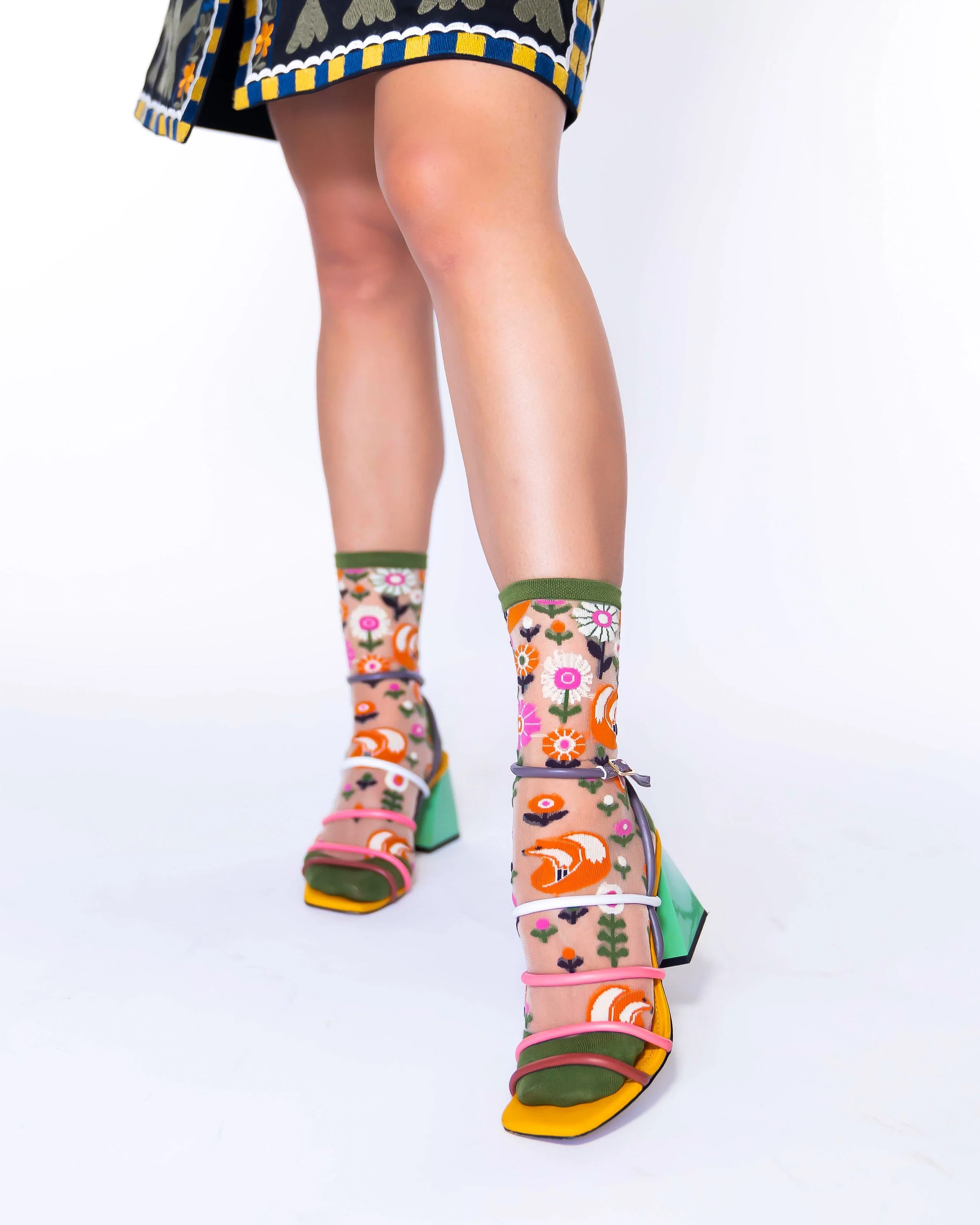Feeling Foxy Sheer Ankle Sock - Image 10